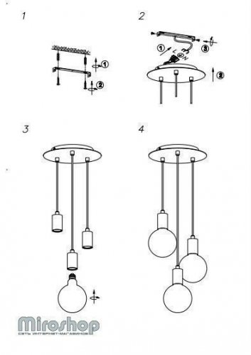 Підвісний світильник Markslojd 106333 SKY (88353)