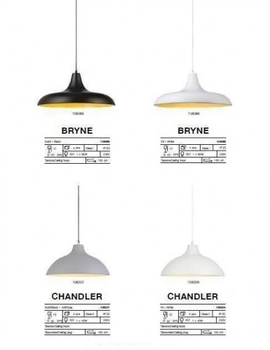 Світильник підвісний Markslojd 106204 CHANDLER (88344)