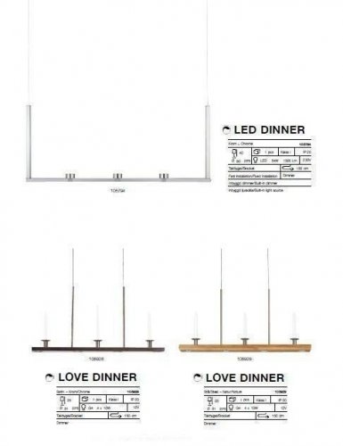 Підвісний світильник Markslojd 105929 LOVE (88287)