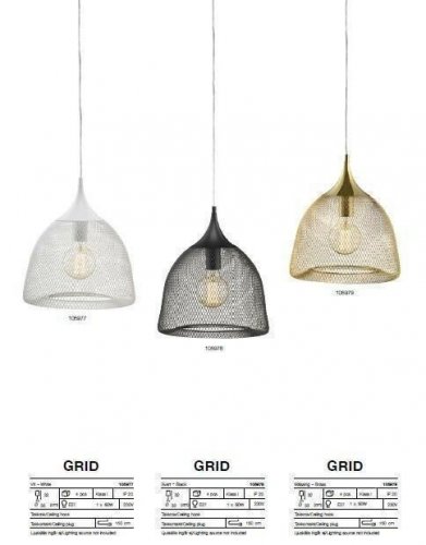 Підвісний світильник Markslojd 105978 GRID (88301) 