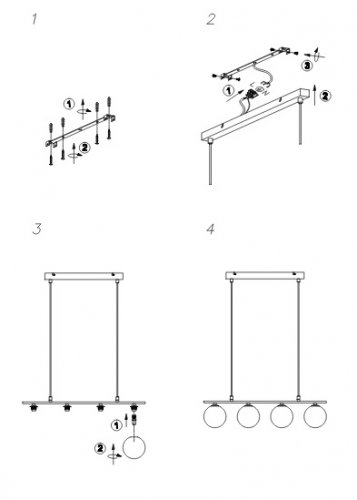 Подвесной  светильник  Markslojd  107573  QUATTRO