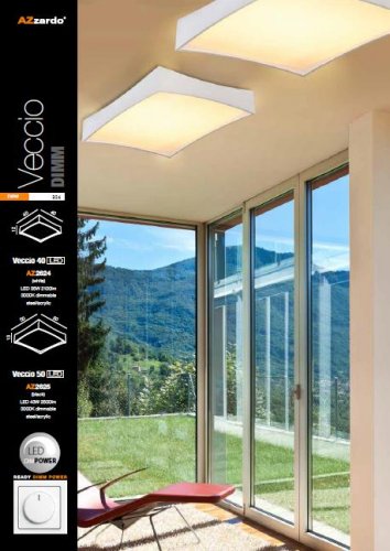 Потолочный светильник Azzardo AZ2624 Veccio 40 (white)