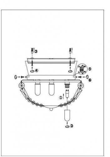 Світильник стельовий Markslojd 105796 ESTELLE (72837)