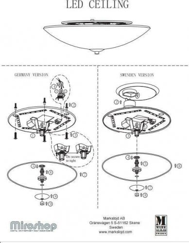 Потолочный  светильник  Markslojd  106412  SOLARA  (88479)