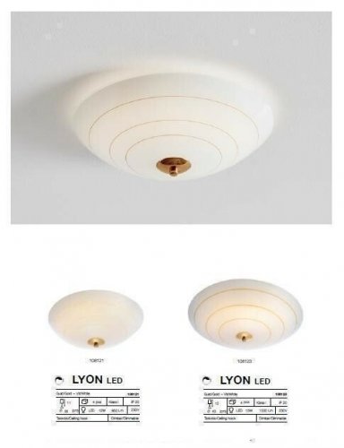 Світильник стельовий Markslojd 106123 LYON (88471)