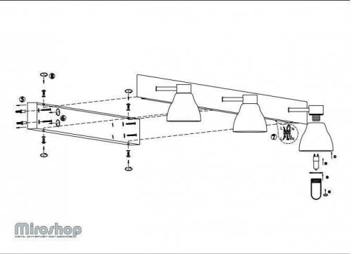 Бра для ванною Markslojd 106370 CASSIS (88436)