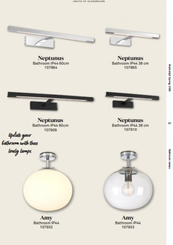 Настенный светильник Markslojd 107909 NEPTUNUS