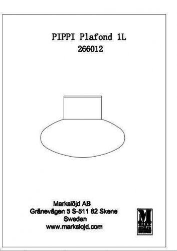 Світильник для ванною Markslojd 266012 PIPPI (47044)