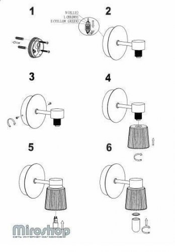 Бра для ванною Markslojd 106361 EZE (88433)