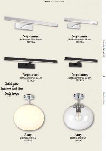 Настінний світильник Markslojd 107910 NEPTUNUS